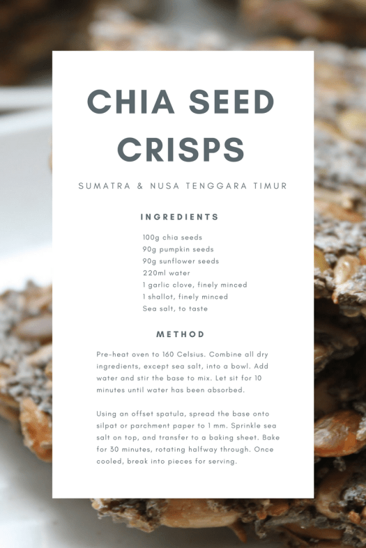 Chia Recipe Card