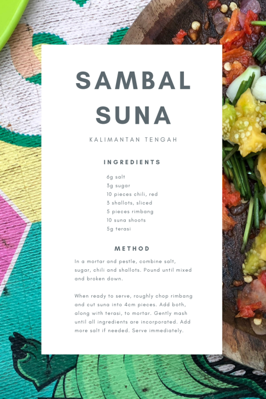 sambal suna recipe card